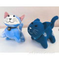 手工紮染貓絨毛玩具